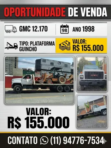 Guincho plataforma GMC 12170