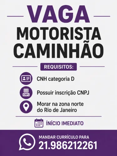 Motorista Caminhão
