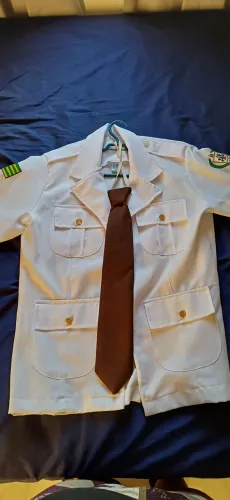 Túnica Branca Colégio Militar Goiás