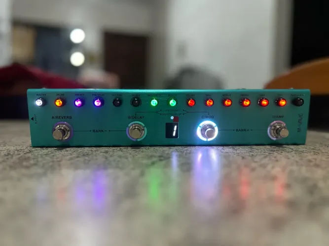 Pedaleira M-Vave Tank-G Guitarra