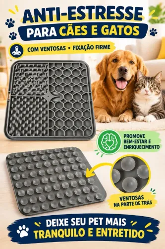 Lambedor pet pra acabar coma ansiedade do seu cão