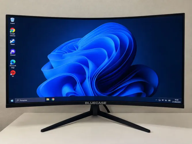 Monitor Gamer Bluecase Curvo 27" 144Hz