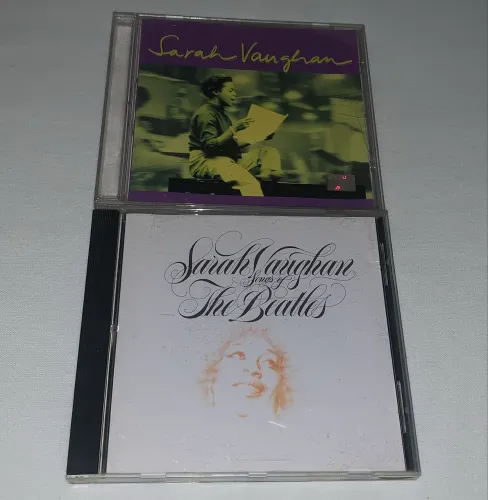 2 CDs Sara Vaughan impecáveis