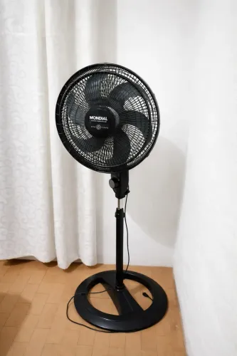 Ventilador mundial funcionando perfeitamente