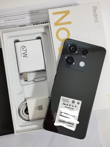 XIAOMI REDMI NOTE 13 PRO 5G, 256GB, SEMINOVO, EM ÓTIMO ESTADO, COM ITENS ORIGINAIS E NFE.