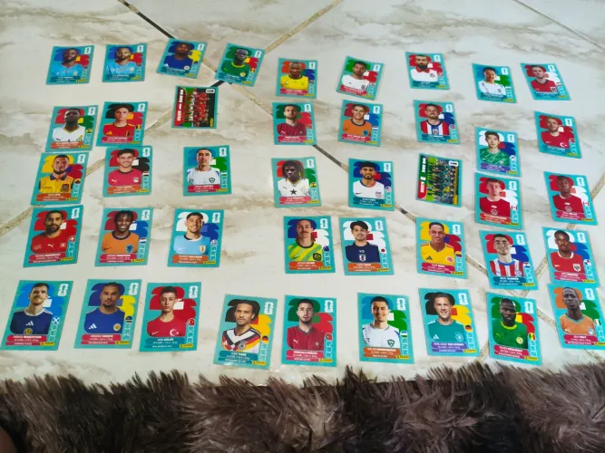 Figurinhas avulsas sem repetirção