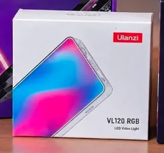 Ulanzi VL120 RGB LED - Luz para Vídeo, Live, Streaming e Fotografia