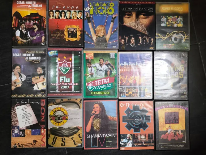 15 DVD's originais