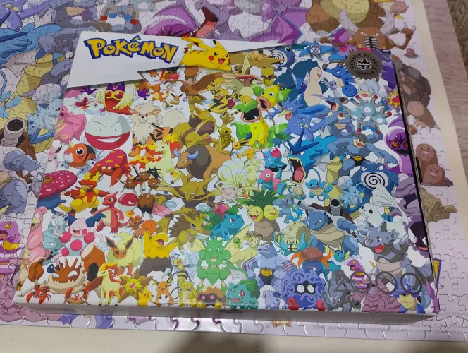 Quebra cabeça pokémon 2.000 peças