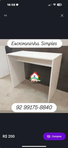 Escrivaninha em MDF
