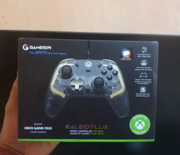 Controle GameSir Kaleid Licenciado Xbox, RGB Hall Effect (NOVO)