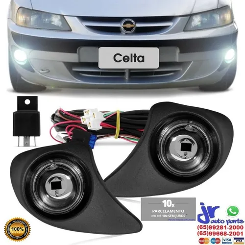Kit Farol De Milha Celta 1999 2000 2001 2002 2003 2004 2005 2006 Neblina