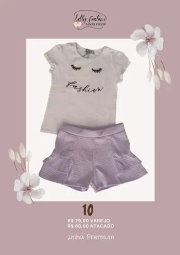 Roupa infantil para passeio