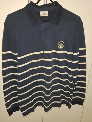 Malha manga comprida original Lacoste