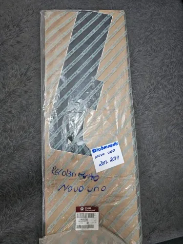 Novo uno faixa adesivo coluna porta novo original fiat 