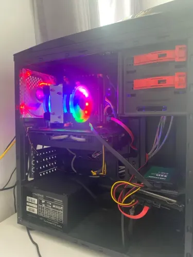 KIT PC GAMER c/ monitor, mouse e teclado
