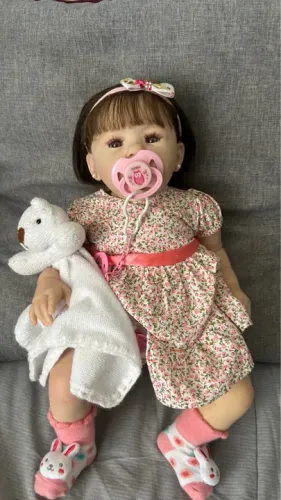 Boneca Reborn Linda - Perfeita para Brincar! Bebê reborn 