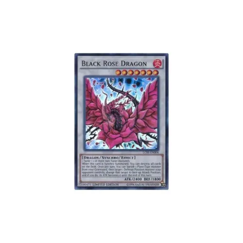 Yugioh!! Black Rose Dragon Lc05-en004 Ultra Rare - Legendary