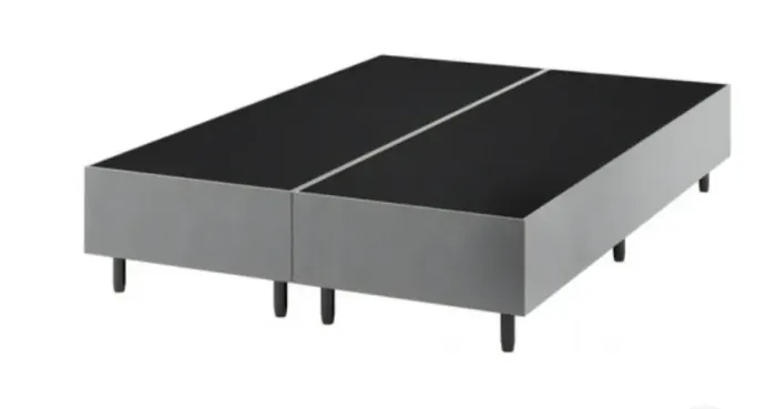 Cama box base e suporte(queen) novo