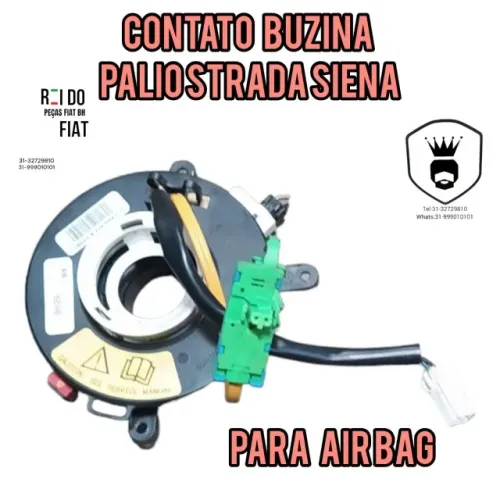 Contato da buzina para air bag /strada palio siena
