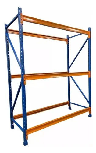 Porta Palete Industrial com 3 Divisões suportando até 2 mil kg