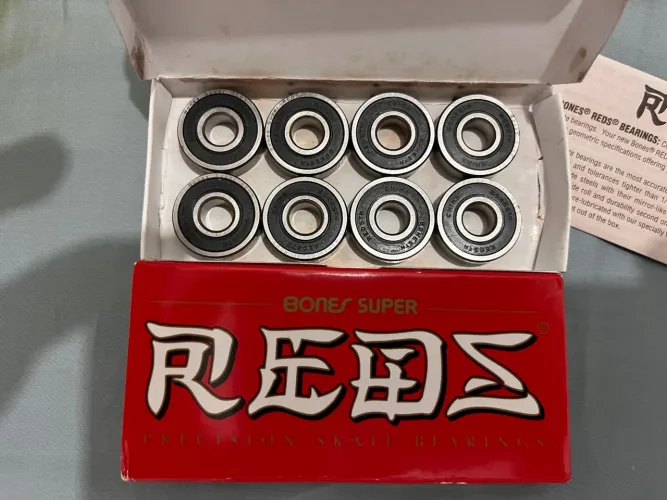 Rolamento Bones Super Reds novo original skate