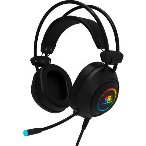 Headset Gamer Fortrek Crusader Led RGB P2 c/ Adaptador P3 - WZetta