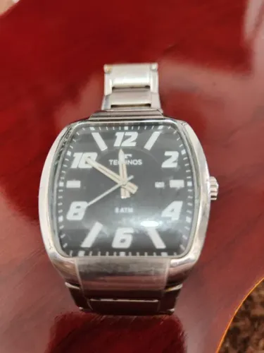 Relógio Technos Masculino Analógico Prata 2115kll/1p