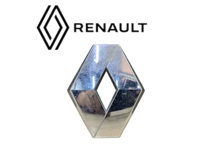 Emblema Traseiro Renault Clio Logan Sandero 2008  *r