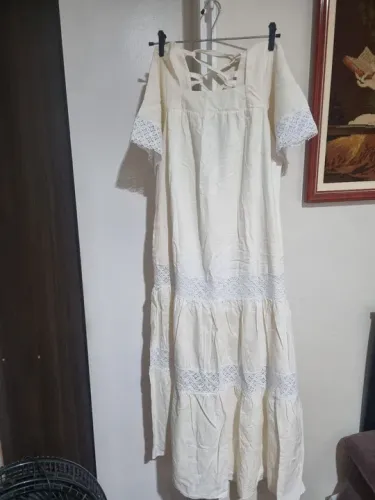 Vestido de linho Talita Kume