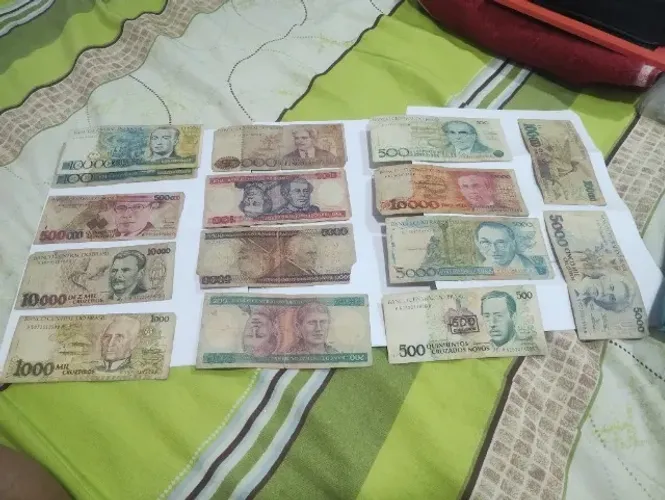 Lote 15 Notas Antigas