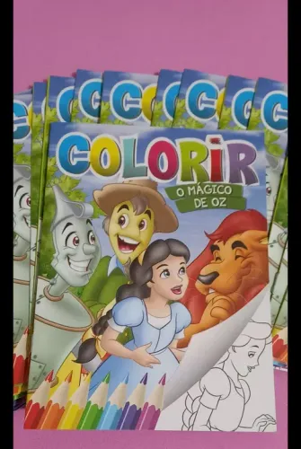 Livro de Colorir para Lembrança de aniversário 