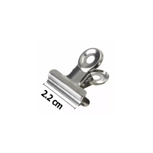 Presinha De Metal P/ Curvatura C 2,5x2cm Unhas 5un