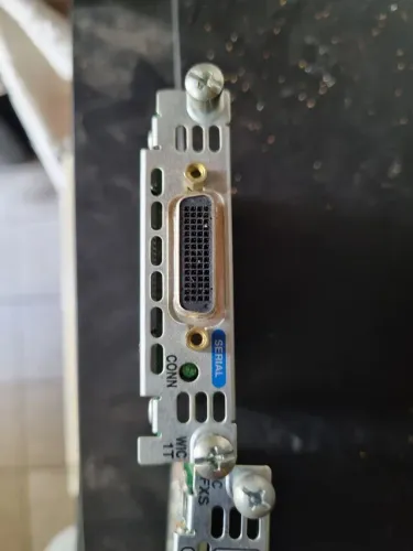 Interface serial / fibra / ethernet / voip / Celular para roteadores Cisco.