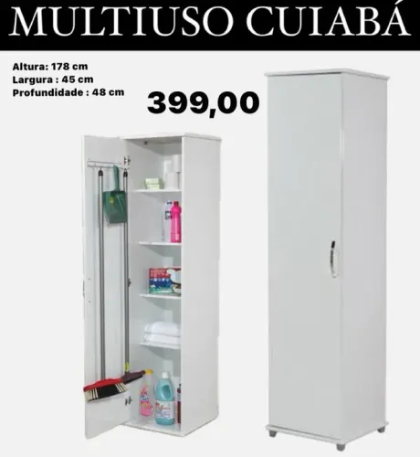 Multiuso com porta vassoura Cuiabá - ENTREGA HOJE !!! 