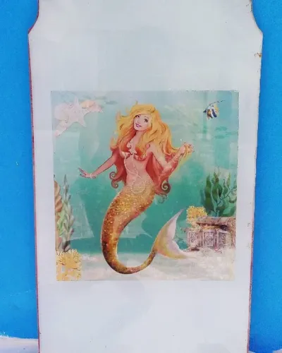 Quadro Em Vidro De Yemanjá,Oxalá e Oxum - Leia o anúncio 