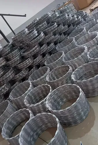 Concertina dupla galvanizado