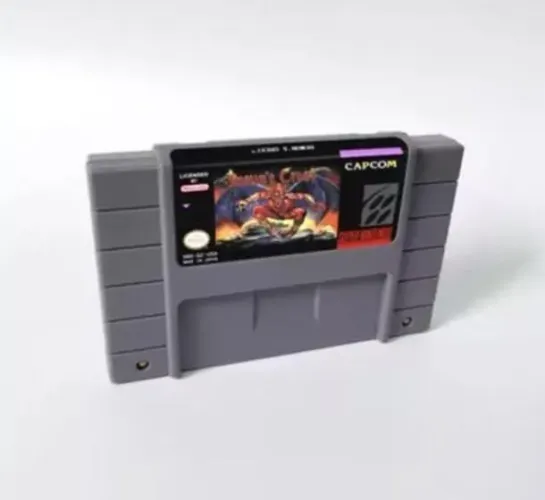 Jogo Demon's crest super Nintendo repro.