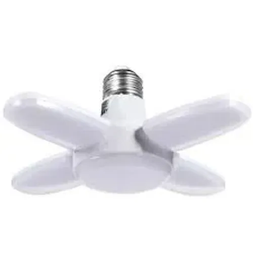 Lâmpada Led Dobravel 28W Bivolt Branco Frio 