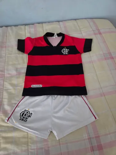 Conjunto Infantil Flamengo - Torcida Baby - Produto da Loja Oficial