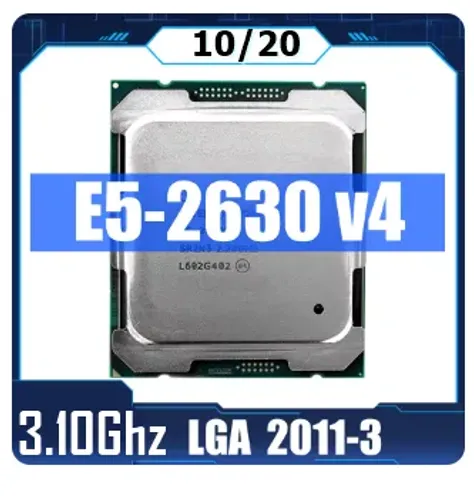 Xeon 2630 V4 10/20 + Pasta Térmica - Turbo Boost vPro