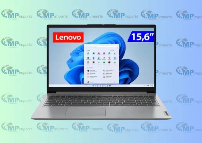 Loja MP Imports: Notebook Lenovo, Intel Core i3-1215U, 4GB, SSD 256GB, 15.6 Pol. HD, Win