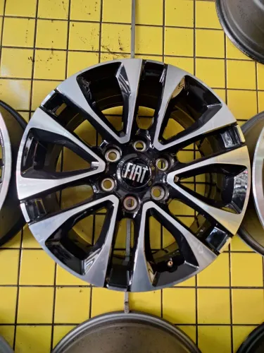 Rodas 18 Fiat Titano S10 Ranger Hilux Triton tenho pneus