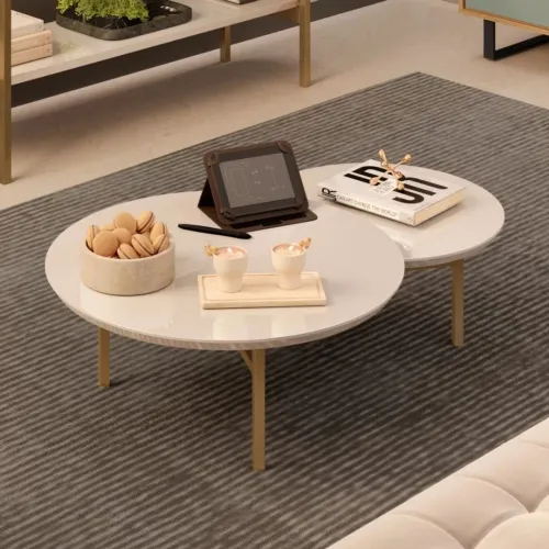 Mesa de Centro Charlote Off White Dj
