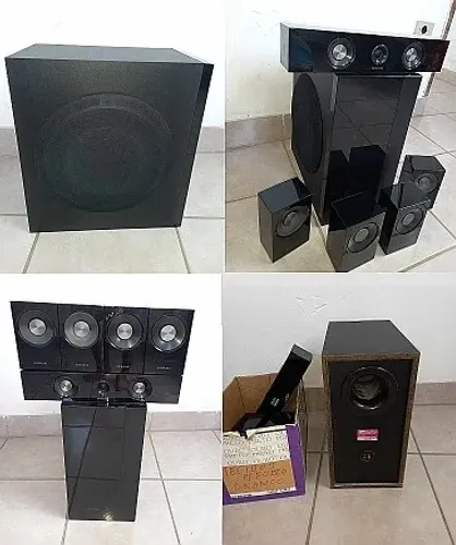 KIT Caixas Samsung 5.1 Pra Home Theater