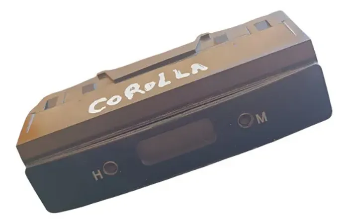 Relógio Digital Toyota Corolla 2003 2004 2005 2006 2007 Preto