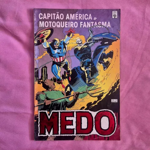 HQ MEDO - Capitão América e Motoqueiro Fantasma.