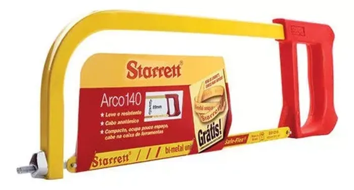 Arco de Serra Com Lamina Bs Metal 12 Pol. k-140 starrettArco de Serra Com Lamina Bs Metal 