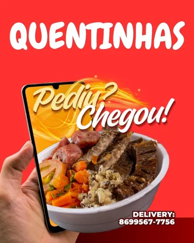 Fornecemos Quentinhas