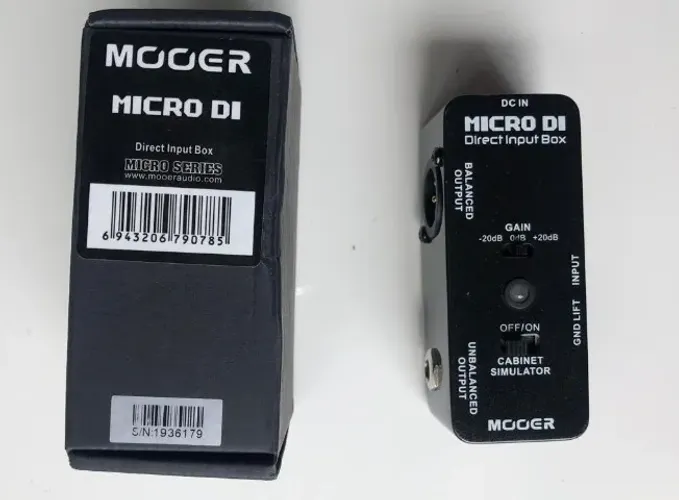 Pedal Mooer Micro DI Direct Box
